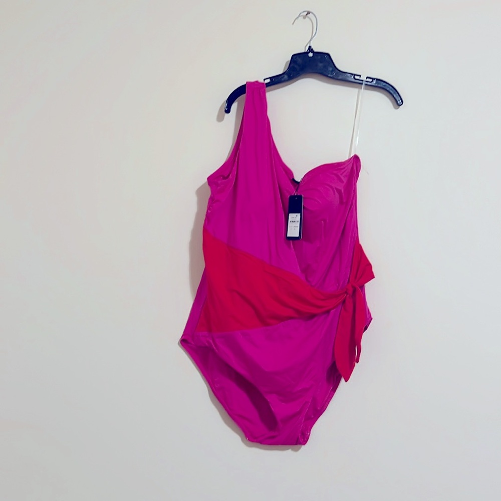 NWT City Chic swim Capri one piece swimsuit swimwear size XL - Picture 3 of 6